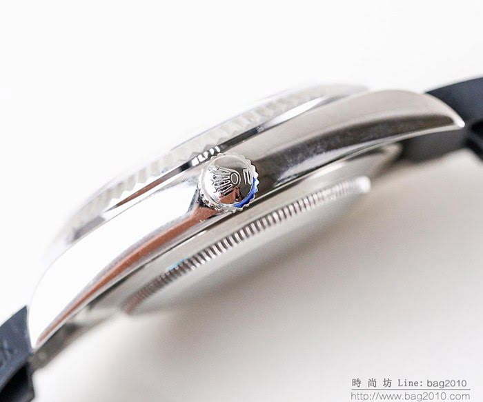 ROLEX勞力士 日誌月相型 904蠔式鋼 18k微納米電鍍金 五珠帶 三度防水性能 全自動進口機械男表  wssb5066
